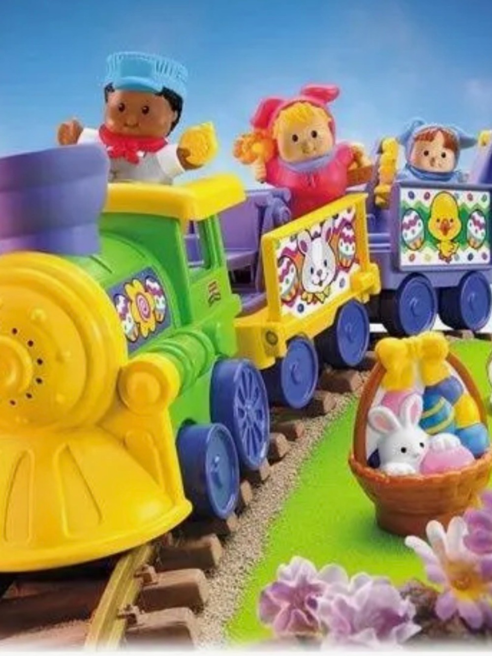Fisher-Price Little People Easter Train Set Vintage (Train Only)